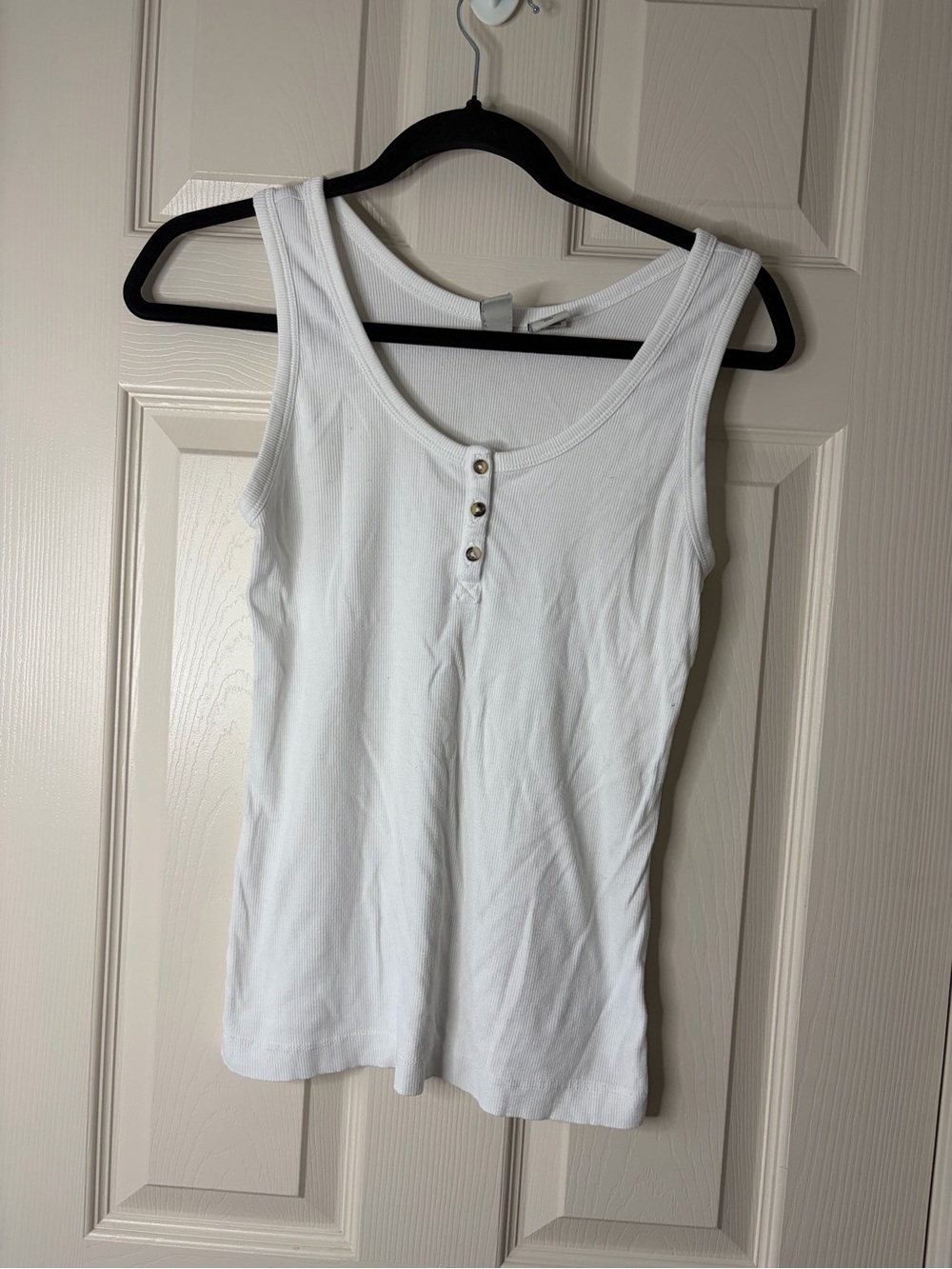 🦋 JOIE - White Tank Top - Small